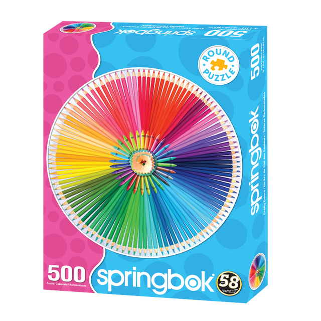 Crafty Colors 500 Piece Jigsaw Puzzle