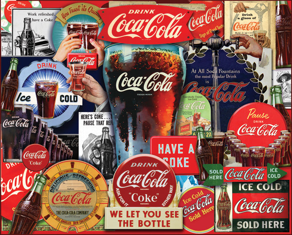 Coca Cola 1000pc Puzzle Assortment