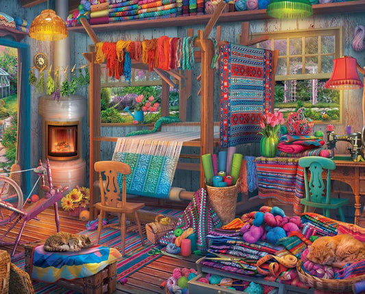 WEAVER'S COTTAGE 1000PC