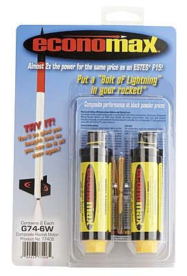 77409 Single Use Motor G74-9W 29mmx83mm Econo-Max(2)HAZ