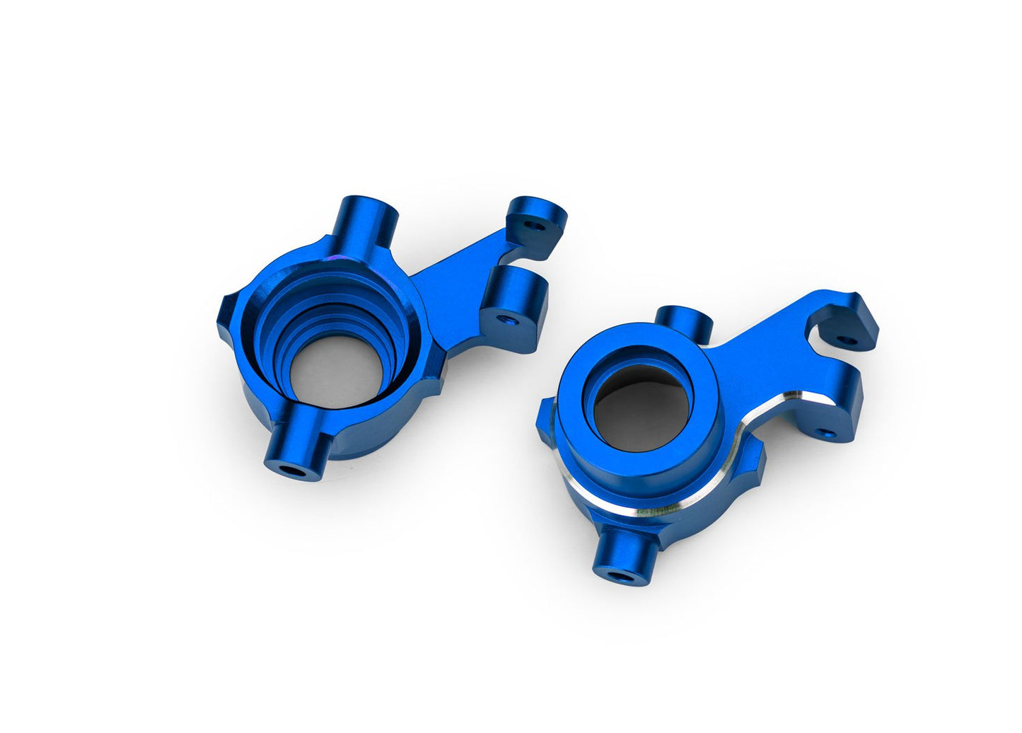 Blue Aluminum Steering Blocks (L&R)