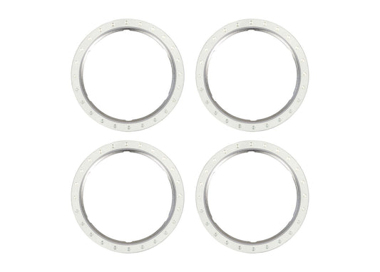 Beadlock Rings Alum Slvr Mach