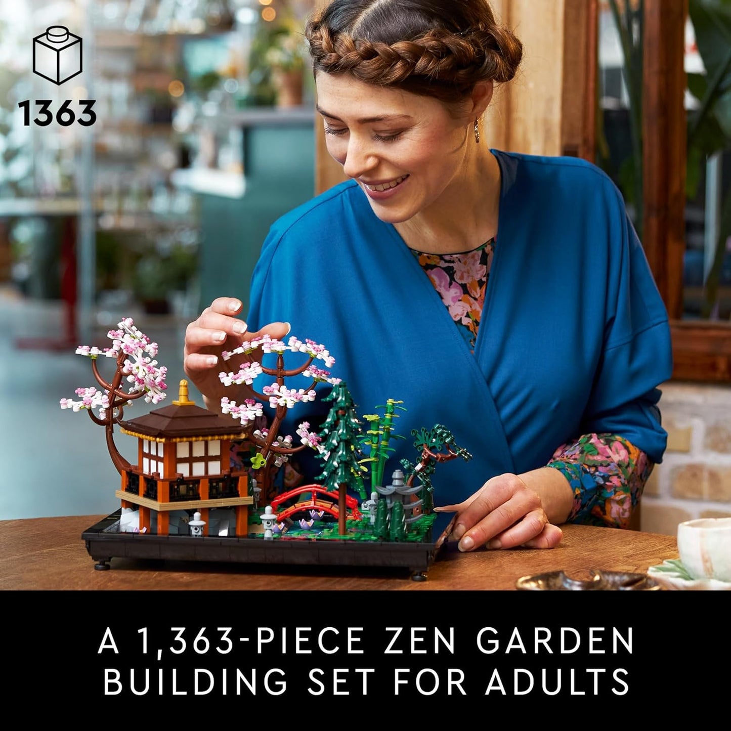Tranquil Garden - Lego Icons Japanese Zen Gardens and Meditation, Build and Display