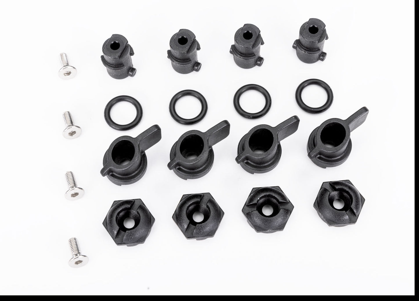 HATCH MOUNT NUTS/SHAFTS/O-RINGS