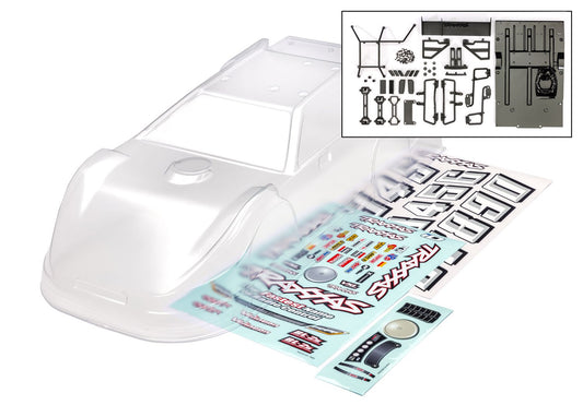 Slash Modified Late Model Clear Body (Complete)