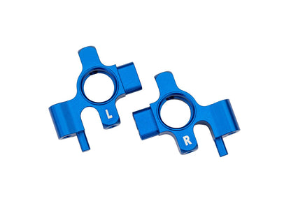 STEERING BLOCKS L&R ALUM BLUE