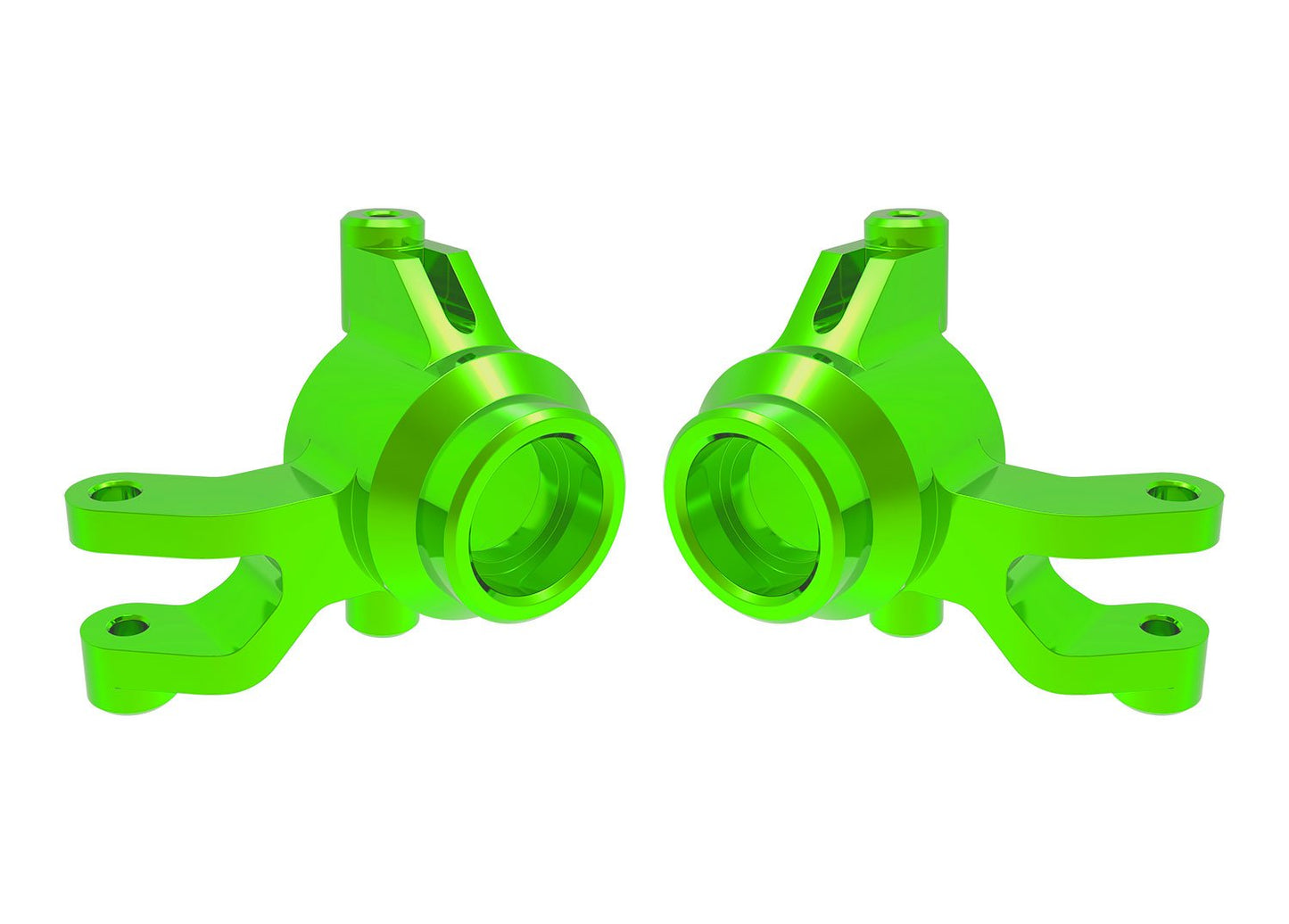 STEERING BLOCKS L&R ALUM GRN
