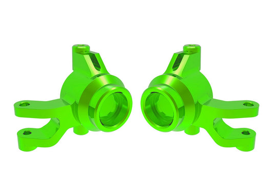 STEERING BLOCKS L&R ALUM GRN