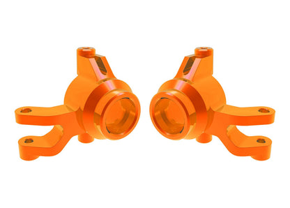 STEERING BLOCKS L&R ALUM ORNG