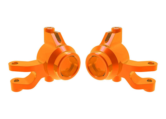 STEERING BLOCKS L&R ALUM ORNG