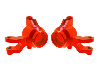 STEERING BLOCKS L&R ALUM RED