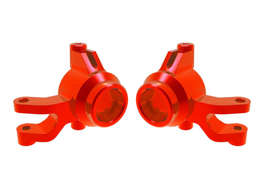 STEERING BLOCKS L&R ALUM RED