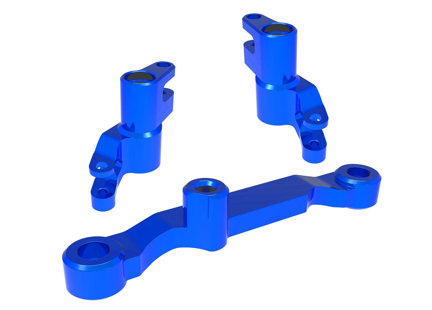 STEERING BELLCRANKS ALUM BLUE