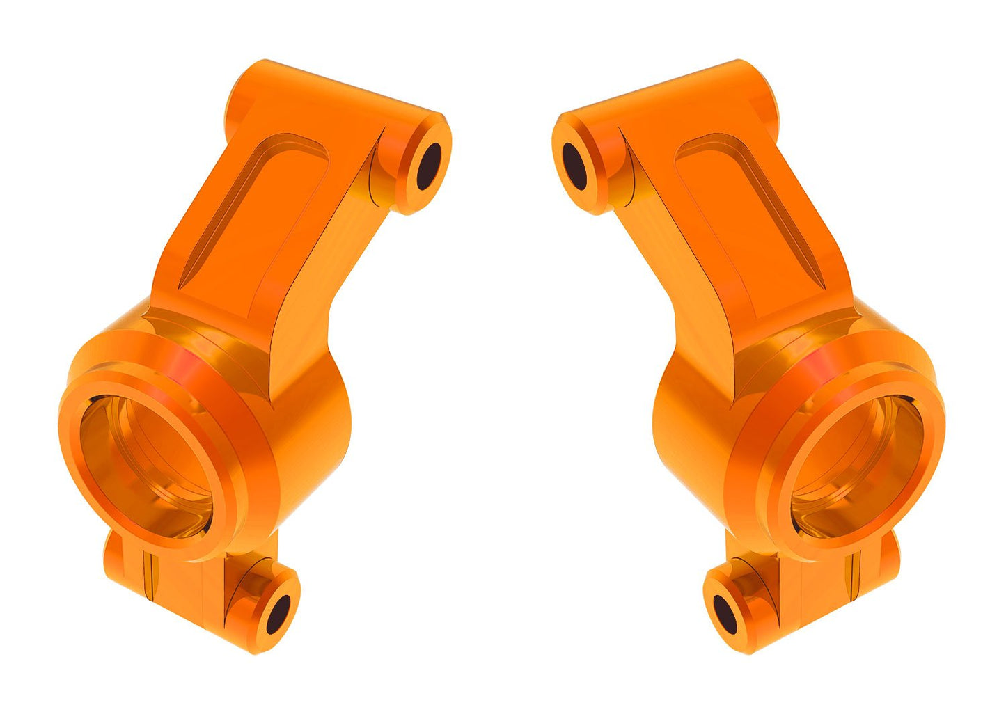 STUB AXLE CARRIERS ALUM ORNG