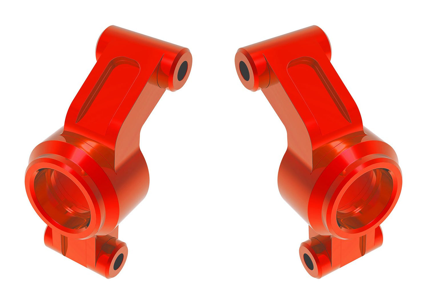 STUB AXLE CARRIERS ALUM RED