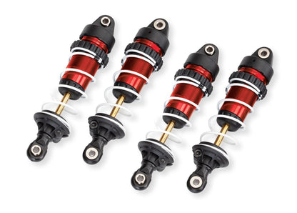 SHOCKS GTR LONG RED W/SPRINGS