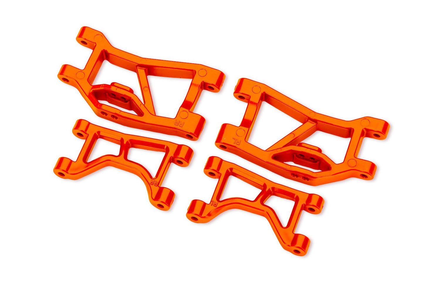 Orange Rear Upper & Lower Suspension Arms (L&R)