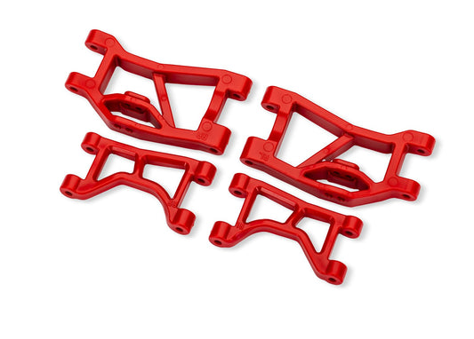 Red Rear Upper & Lower Suspension Arms (L&R)