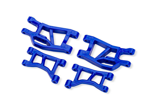 Blue Front Upper & Lower Suspension Arms (L&R)