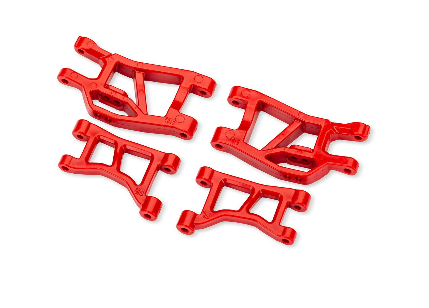 Red Front Upper & Lower Suspension Arms (L&R)