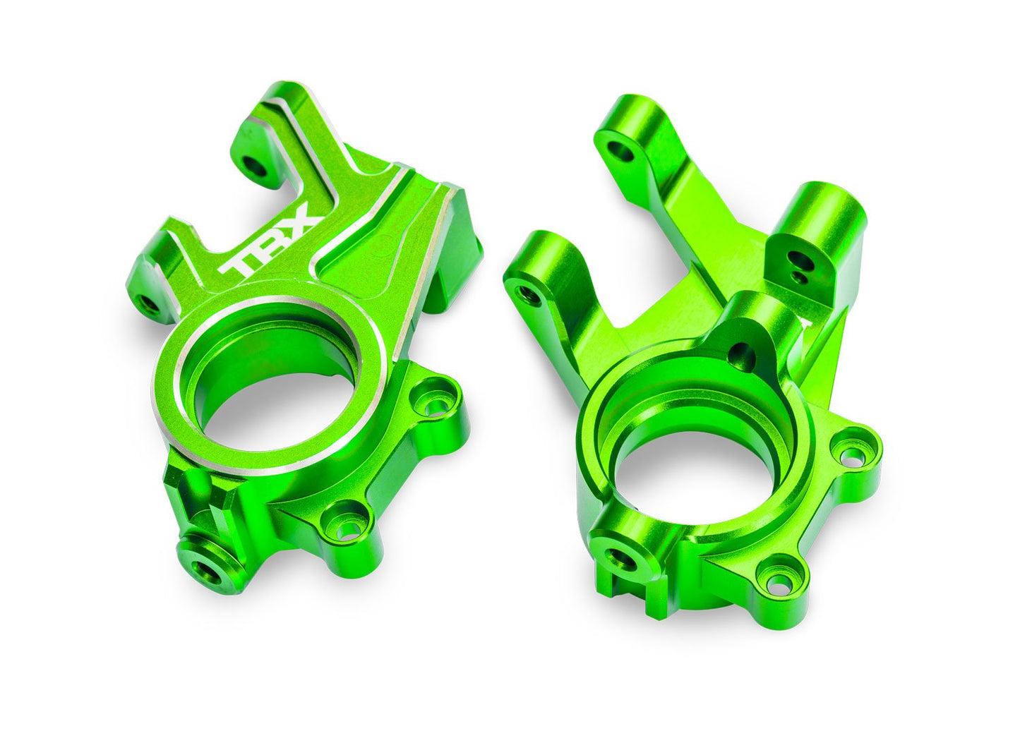 Sand Car Green Aluminum Steering Blocks (L&R)