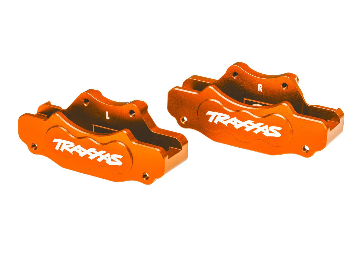 Orange Aluminum Sand Car Brake Calipers (L&R)