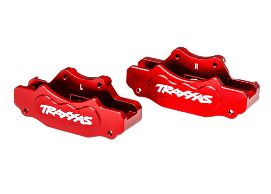 Red Aluminum Sand Car Brake Calipers (L&R)