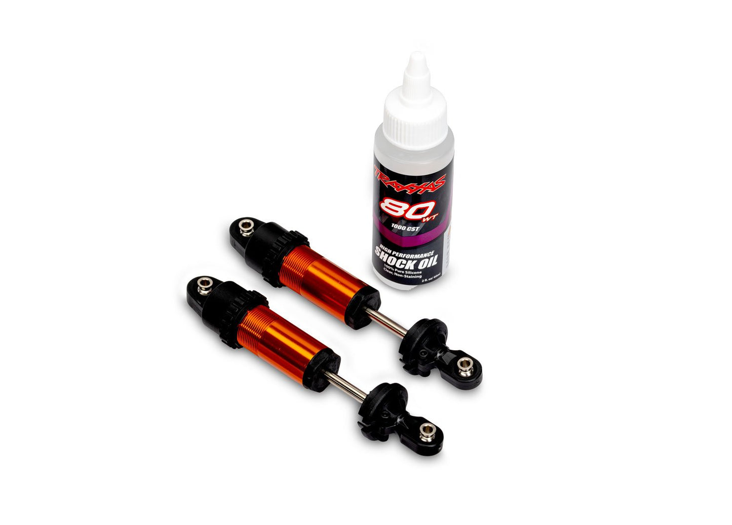 Orange Aluminum GT-Maxx Front Shocks (2)