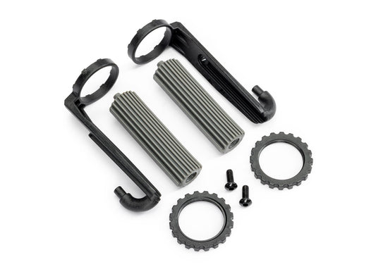 Gray Pro Scale Sand Car Front Shock Reservoirs (2)