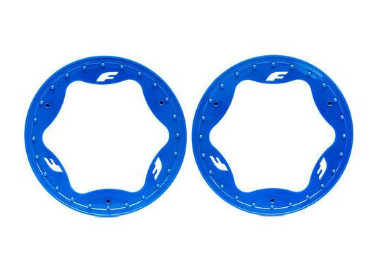 3.9" Red Funco Rear Beadlock Rings (2)