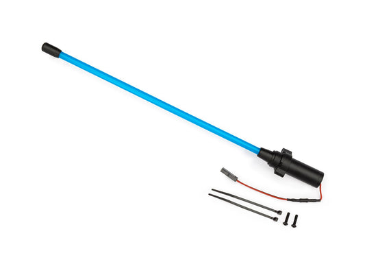 Blue LED Whip Light w/ Flex-Tech Mount