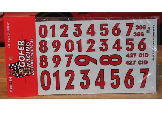 11018 Stock Car Number #2