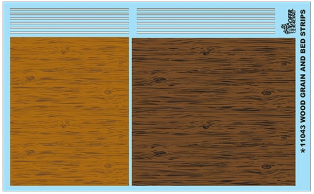 WOOD GRAIN DECALS 1:24/1:25 scale