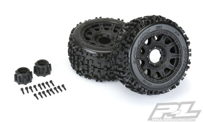 Badlands 3.8" MTD Raid 8x32 Wheels 17mm MT F/R