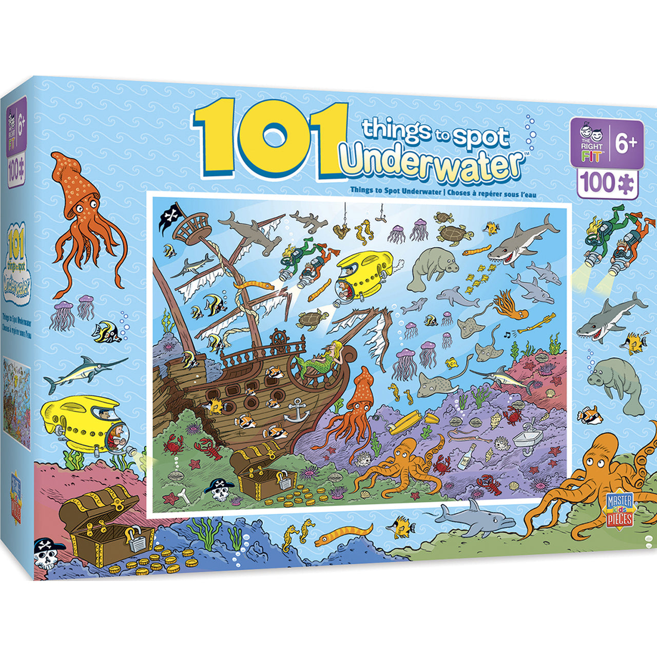 101 Things to Spot - Underwater 101pc Puzzle