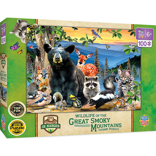 Jr Ranger - Great Smoky Mountains National Park 100pc Puzzle