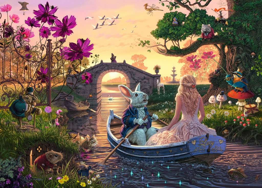 Look & Find Enchanted Lands 1000 pc Puzzle