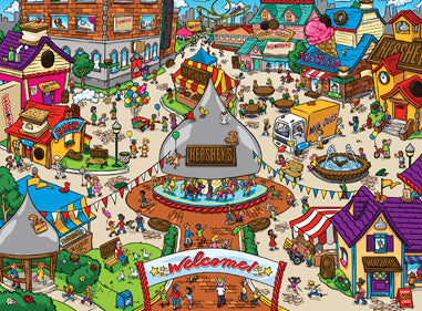 101 Things to Spot - In Hersheyville 101pc Puzzle