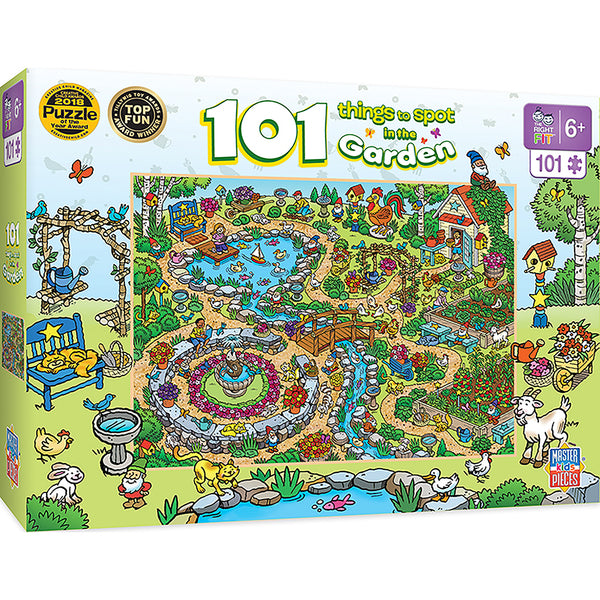101 Things to Spot - In the Garden 101pc Puzzle