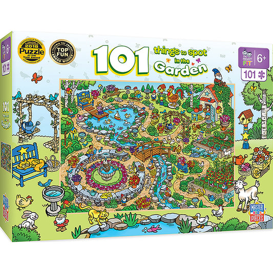 101 Things to Spot - In the Garden 101pc Puzzle