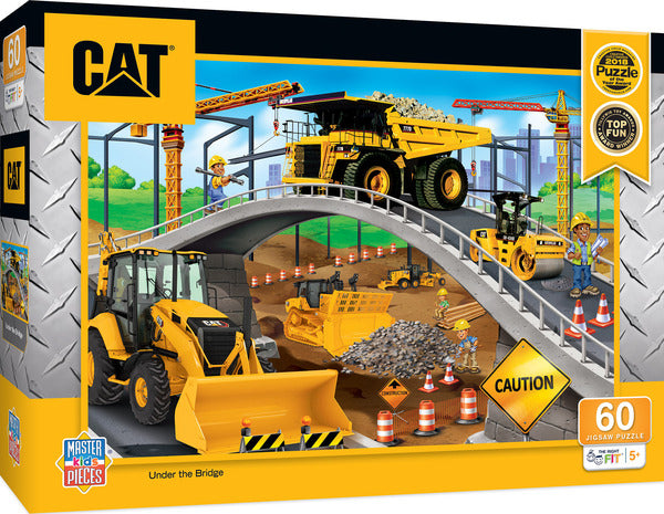 Caterpillar - Under the Bridge 60pc Puzzle