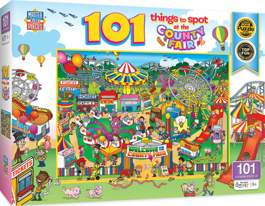 101 Things to Spot - At the County Fair 101pc Puzzle