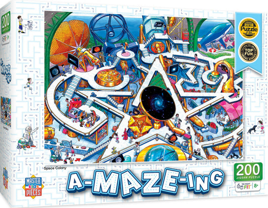 A-maze-ing - Space Colony 200pc Puzzle