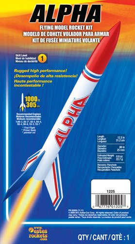 Alpha Rocket Kit, Skill Level 1