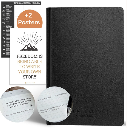 Vertellis Chapters Mindfulness and Gratitude Journal