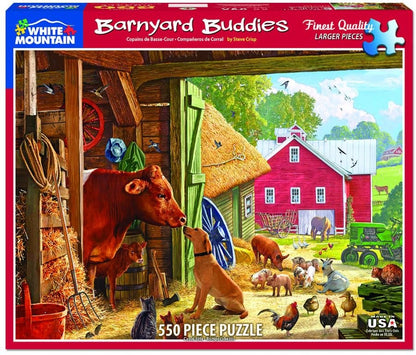 Barnyard Buddies (1254PZ) - 550 Piece Jigsaw Puzzle