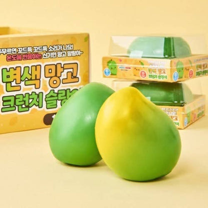K-Wonderland - New! Magic Color Mango Crunch Squishy –  ASMR!