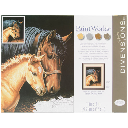 Paint Works Paint By Number Kit 11"X14"-Gentle Touch