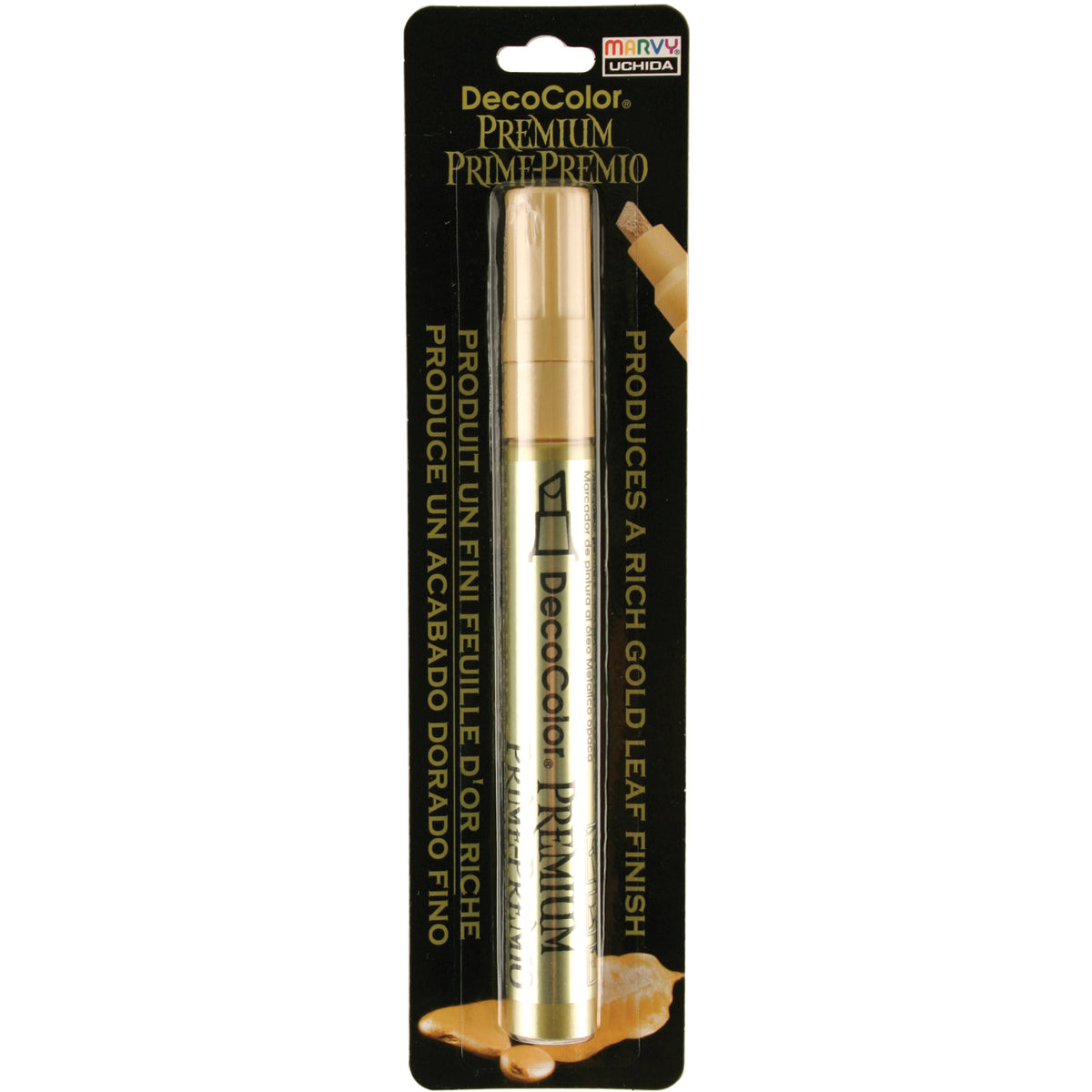 Uchida DecoColor Premium Chisel Paint Marker-Rose Gold