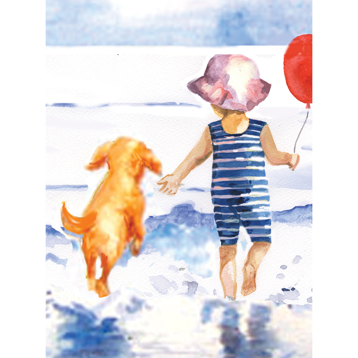 Junior Small Paint By Number Kit 8.75"X11.75"-Splish-Splash